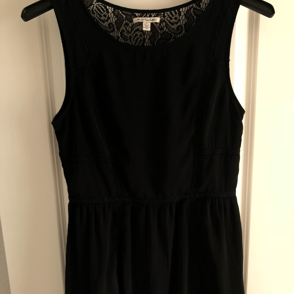 Black American eagle dress